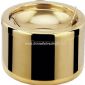 Golden Stainless Steel Ashtray small picture
