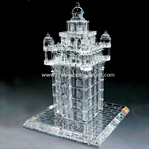 Modelli di edifici di cristallo