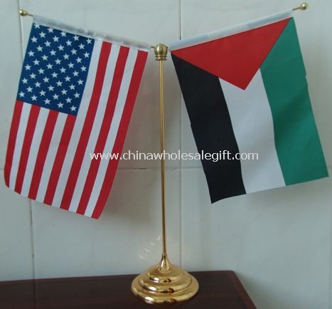 Stůl vlajka s kovový stojan