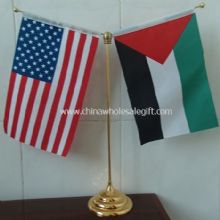 Asztali zászló, fém állvány images