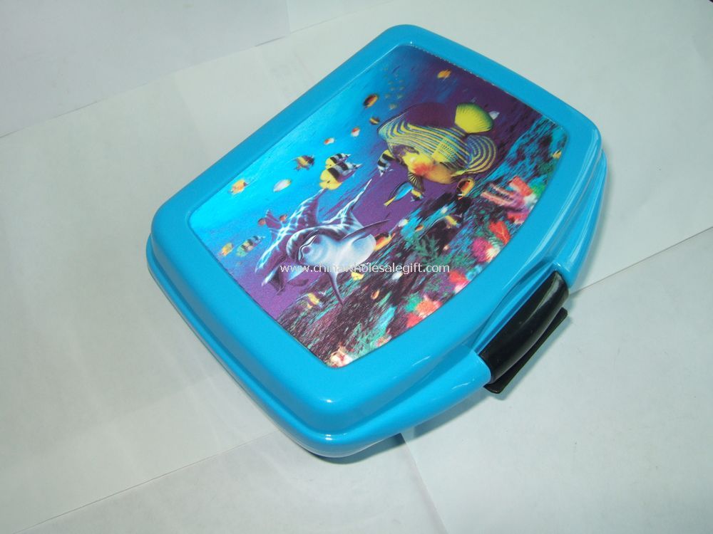 3D Plastic Lunch Box
