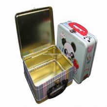 Lunch Box with Plastic Handle images