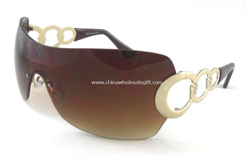 Модные металлические солнцезащитные очки