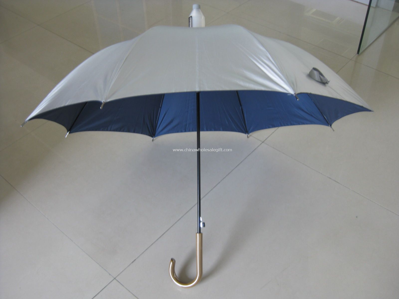 Regenschirm mit Wasser-Beweis-Fall