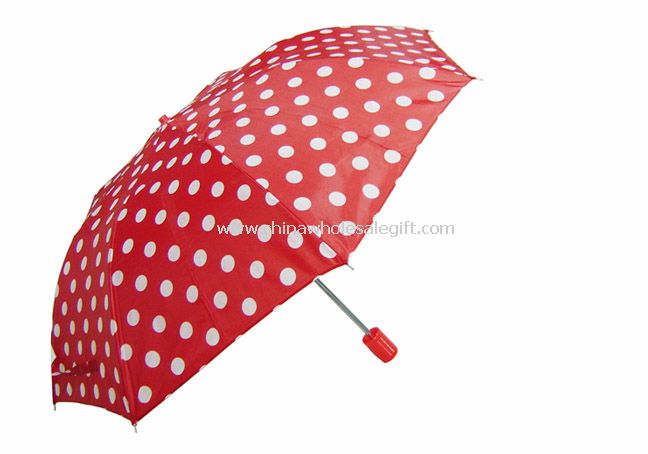 2 Falten-Regenschirm