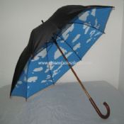 Cielo blu nuvole bianche Golf Umbrella images