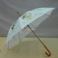 Holzstiel gerader Regenschirm small picture
