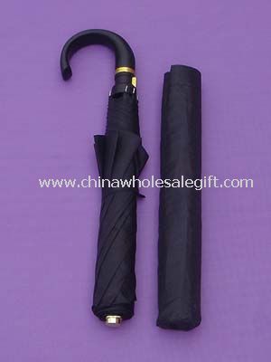 plastic handle 2 Fold Umbrella