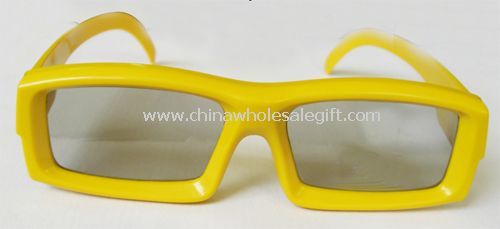 Okulary 3D z tworzyw sztucznych