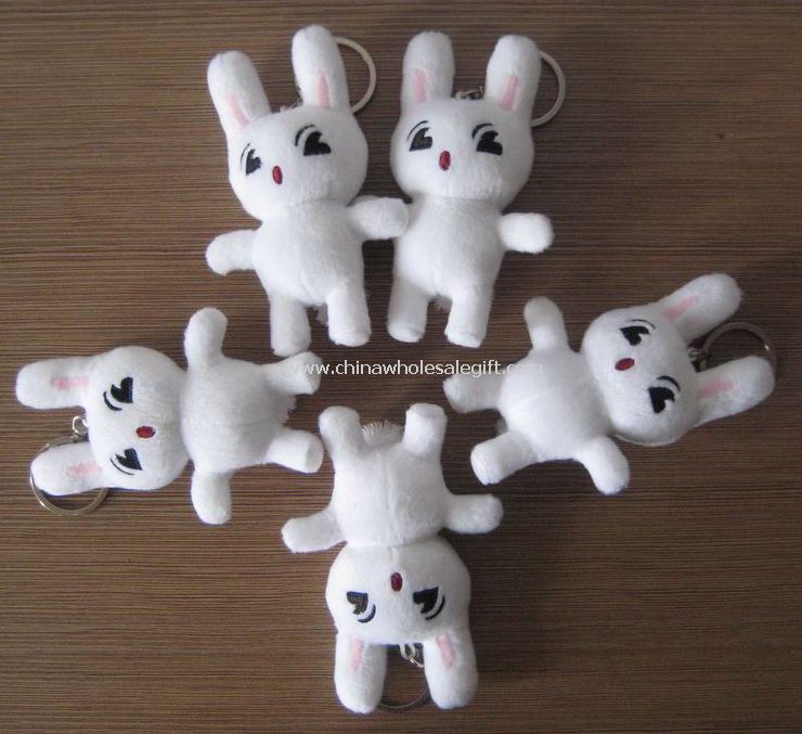 Plush Animal Toy-Rabbit Keychain