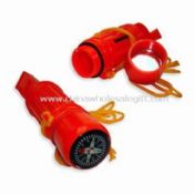 Multi-Function Survival Whistle w/ Compass images
