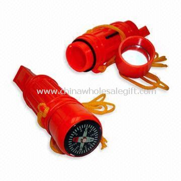 Multi-Function Survival Whistle w/ Compass