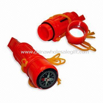 Multi-fungsi Survival peluit w/ Compass