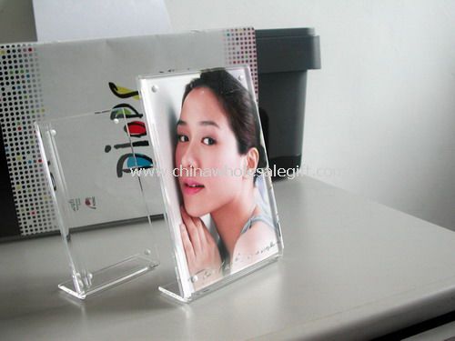 Cadre Photo acrylique transparent avec aimant