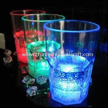 350mL Rock Glass med 5 blinkende LED lyser