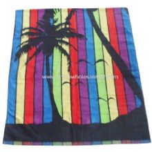 100% Cotton Jacquard Yarn-Dyed Beach Towel images