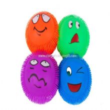 Puffer Ball with Smile Face images
