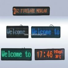 Outdoor-LED Moving Zeichen Display images