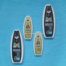 Shampoo Flasche Form komprimierte Handtuch images