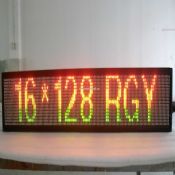 Diprogram LED bergulir Message Sign images