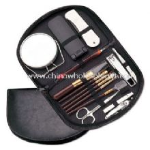 14 In 1 Makeup Kit & Manicure Set With PU Leather Pouch images