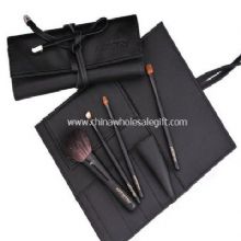 4stk Makeup børste sæt med sort kosmetik taske images