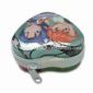 Heart-shaped Money Box with Zipper and Glossy Finish small picture