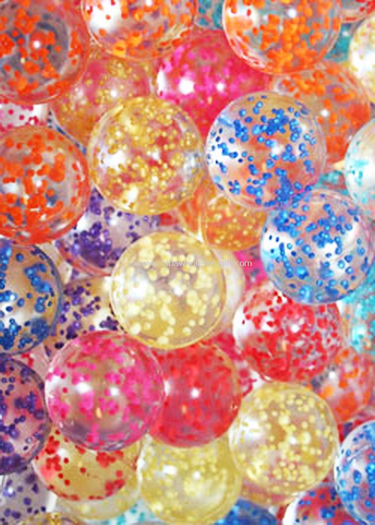 Blinkende Bubble Bälle
