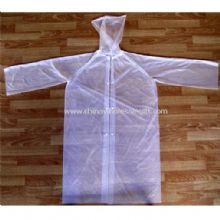Disposable Raincoat With buttons images