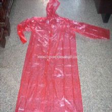 PE  disposable raincoat images