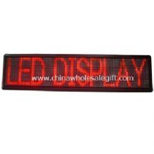 Semi-udendørs 11,43 mm Pitch 24 x 120 rød farve LED tegn images