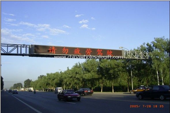 P20 Single Red Outdoor LED Sign