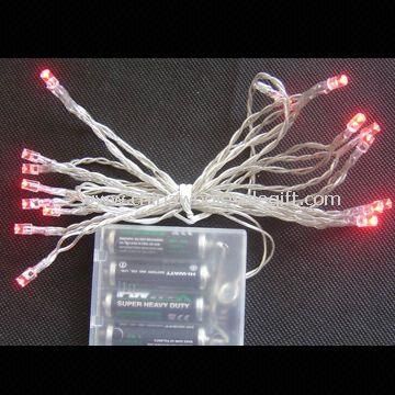 Batteriebetriebene LED-Licht-String mit 20Stk Glühbirne