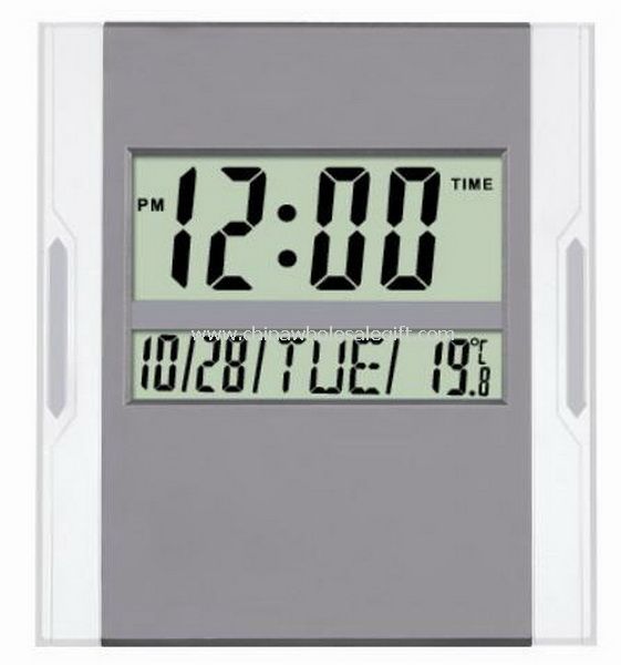 Digital Wall clock with big LCD display