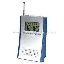 Desktop Fm Radio W/Lcd Alarm Clock images