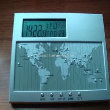 LCD Digital Clocks Shows World Time Zones images