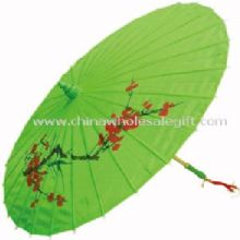 Arts parapluie Parasol avec côtes de bambou à la main images