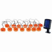 Solar Halloween pumpa LED String ljus images