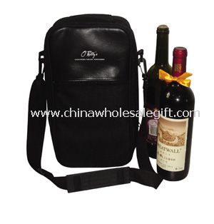 Two bottles wine cooler bag