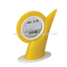 LCD Calendar Clock W/ Digital Thermometer images