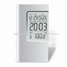 Calendario LCD reloj con alarma y función de la temperatura images