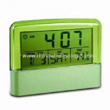 Reloj calendario LCD con función de alarma images