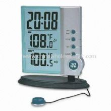 LCD-Kalenderuhr mit Temperatur und Alarmfunktionen images