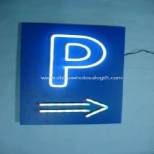LED Neon Sign for parking lot images