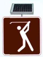 Solar LED-Verkehrszeichen images