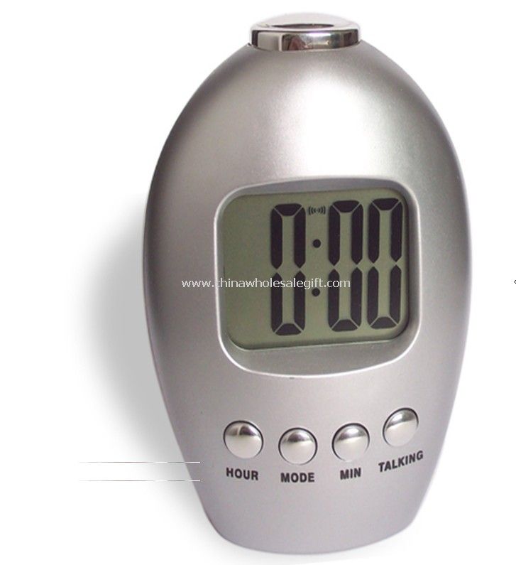 LCD Talking Alarm Clock