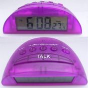 LCD Thermo Talking Clock images