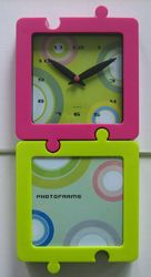 Divertido reloj con photoframe images