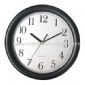 musta runko silver PVC dial seinäkello small picture