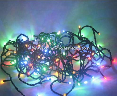 Multi-színváltó Rbg 100 LED-es karácsonyi fény karakterlánc